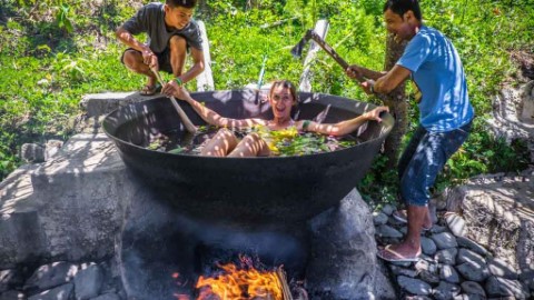 菲律賓食人族溫泉