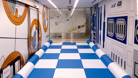 【#UTravel機場快訊】東京 羽田機場新設　 全日空 Star Wars 候機室