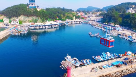 韓國最新海上纜車 盡睇東海岸靚景