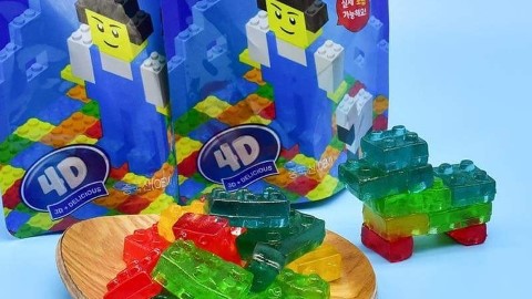 韓國 積木軟糖升級版  砌得又食得