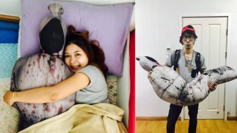 萬聖節送禮自用 重口味伴屍攬枕