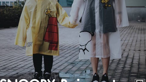 泰國便利店新推 SNOOPY 便利雨褸