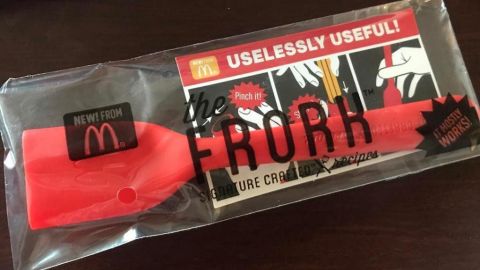 被譽為「多此一舉」之叉 登陸東日本麥當勞