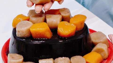 台北 101 附近夜市 必試人氣超大 size 芋圓地瓜圓