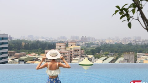 嘉義文創酒店桃城茶樣子 Infinity pool X 茶文化主題