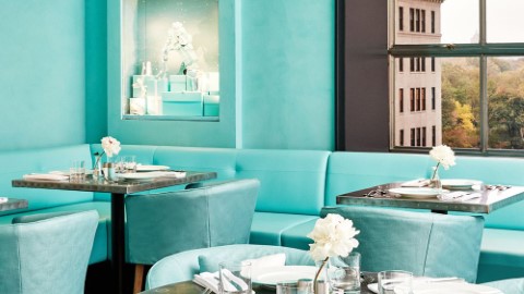 紐約 Tiffany & Co. 總壇 開設全 Tiffany Blue cafe