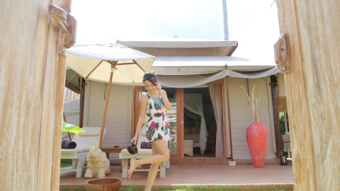 蘇梅度假村潮住 glamping 豪華營　 每晚 $730 起