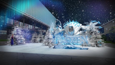 台北 101 過聖誕 全球首個冰雪奇緣嘉年華