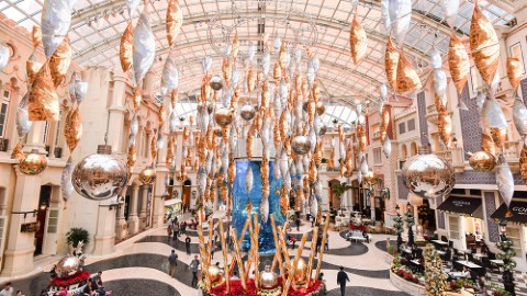 聖誕長假遊澳門 行勻 4 商場、酒店睇裝飾