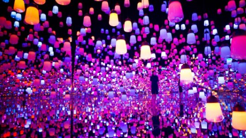 十萬呎大型藝術展 東京台場teamLab開幕!