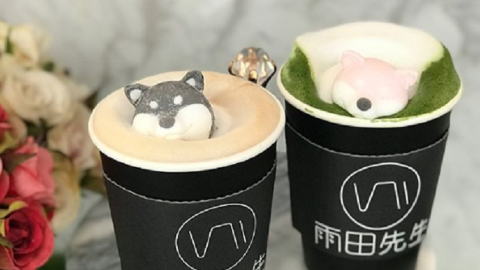 超萌柴犬鮮奶茶 台北超人氣手沖飲品店－雨田先生手沖飲品吧