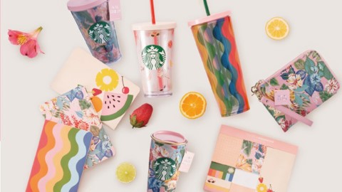 台灣Starbucks夏日限定聯名新品 夏日風滿滿！