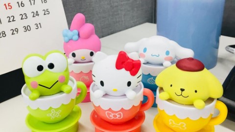 Sanrio公仔轉轉杯！