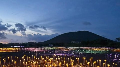 10萬平方米燈海！