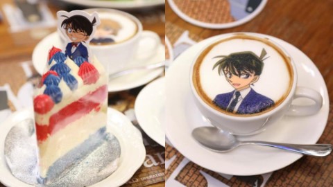 曼谷柯南主題Cafe 期間限定還原APTX4869縮小藥丸