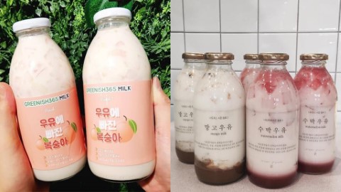 首爾新鮮水果奶4大推介 冬天必飲士多啤梨奶！