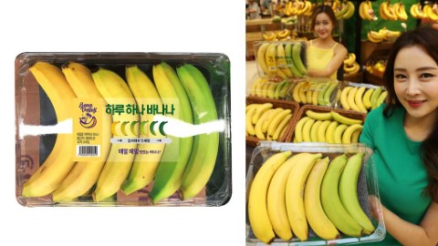 韓國超市超貼心包裝 一日一香蕉不怕過熟！