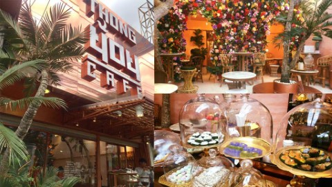 宮廷華麗風！ 曼谷甜品店Thong Yoy Cafe