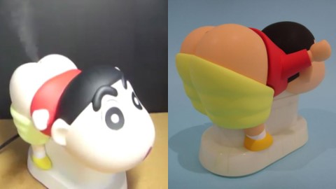 小新屁屁幫你保持空氣濕潤！ 日本推出蠟筆小新屁股加濕器