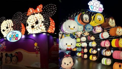 10米高公仔勁搶眼！ 新加坡Tsum Tsum花燈展