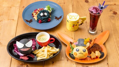 東京Pokemon Cafe秋季限定料理登場！ 比卡超主題萬聖節套餐+Latte