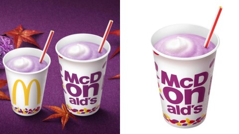 日本麥當勞秋天滋味新品 紫薯奶昔特飲9月限定登場