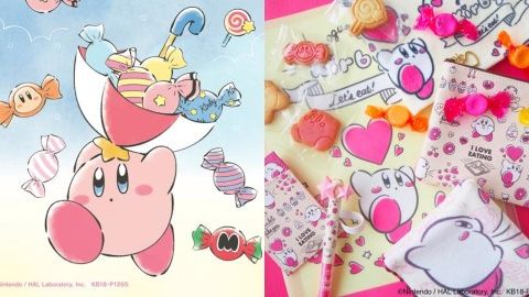 超可愛星之卡比文具+飾物 日本時裝店IT’S DEMO限定商品