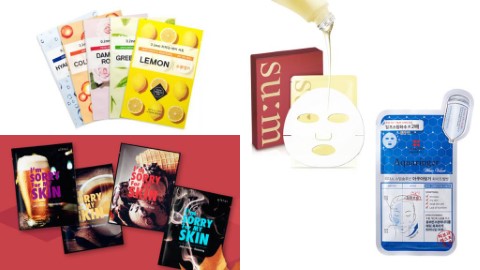 大部分開架品牌$7塊起！ 韓國精選面膜30大排名