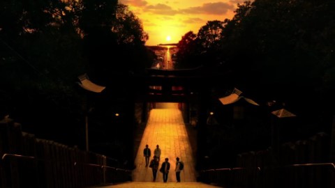 九州福岡宮地嶽神社光之道