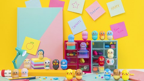 迷你小精靈玩具超得意！ 日本BANDAI推出Pokemon花生不倒翁