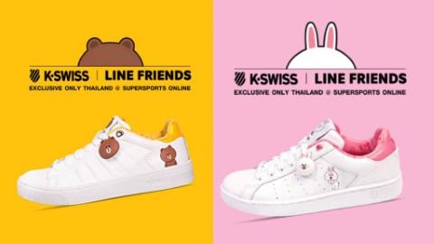 帶住熊大四圍去！ LINE FRIENDS x K-SWISS聯乘推出鞋系列