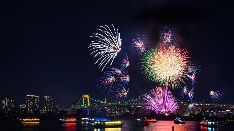 台場彩虹煙花2018於12月舉行！ 璀璨煙花＋彩虹橋點燈超浪漫！