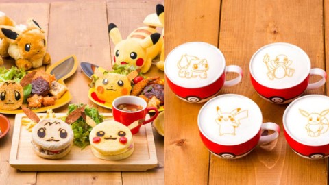 比卡超、伊貝主題料理登場！ 東京Pokemon Cafe推出限定菜式
