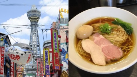 大阪市內5間必食拉麵推介！ 醬油拉麵／鹽味拉麵、全獲Tabelog 3.7分以上！