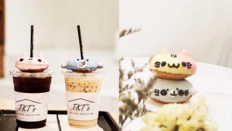 夢幻漸層特飲+佾皮造型冬甩！ 曼谷人氣cafe TKT’s Row House