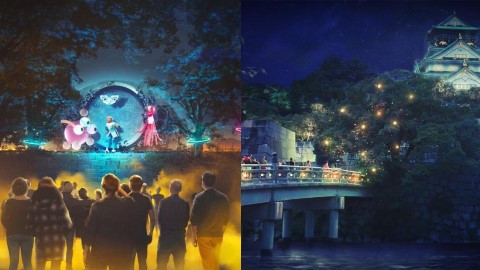協助少女回到未來！ 大阪城全新數碼藝術夜行故事體驗