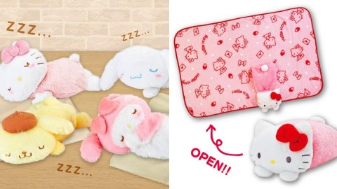 Hello Kitty、布甸狗瞓住同你保暖！ 日本推出Sanrio角色造型暖袋
