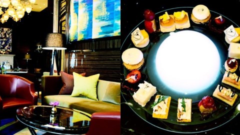 澳門酒店夢幻Galaxy銀河下午茶 星球咖啡／意式火腿橄欖檸檬多士