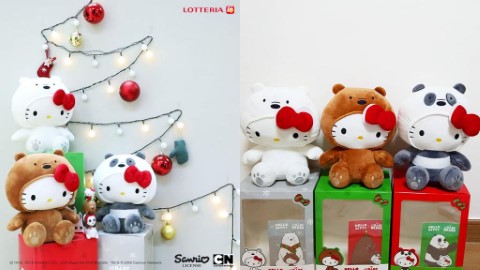 韓國快餐店推Hello Kitty x We Bare Bears 全球首度聯乘！