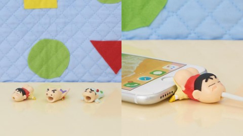 日本加推新款蠟筆小新CABLE BITE 不理不理左衛門、屁屁星人幫你保護電線！