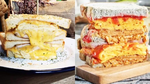 台北4大爆餡三文治專賣店 餡料多到滿瀉！