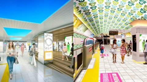 大阪地鐵15個車站即將大翻新！ 融合當地特色設計、梅田心齋橋都有份