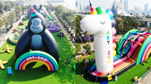 世界最大氣墊樂園ART-ZOO登陸台灣 閨密/親子遊好去處！