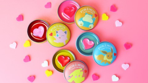 Pokemon可愛化妝品系列第4彈！ 心形果味保濕唇彩