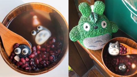 超可愛龍貓．無臉男造型湯圓 台灣人氣甜點店－舊城小旅行