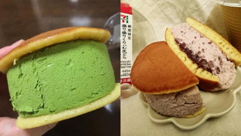 日本7-11期間限定銅鑼燒！ 超足料宇治抹茶／紅豆餡