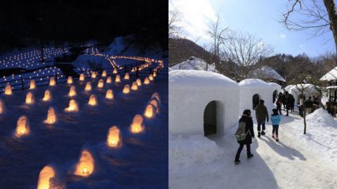 日光湯西川溫泉雪屋祭 日本夜景遺產「迷你雪屋點燈」超浪漫！
