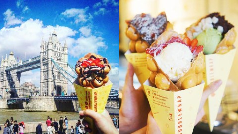 製作靈感源自香港雞蛋仔！ 倫敦唐人街排隊甜點店Bubble Wrap