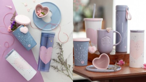 台灣Starbucks情人節限定系列 治癒小貓情人對杯！