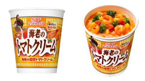 超濃郁冬日限定口味！ 日清推出香濃蝦蕃茄忌廉杯麵